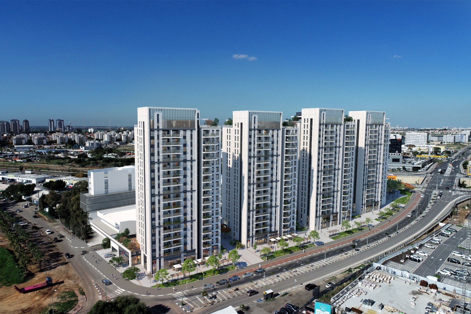 מגדלי אמפא רחובות- יזם אמפא ישראל